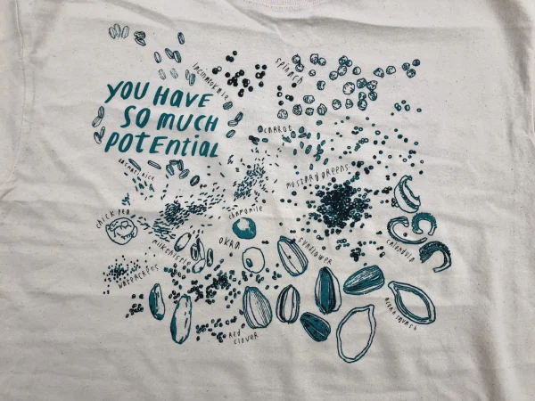 "So Much Potential" Organic Seed Tee - Image 2